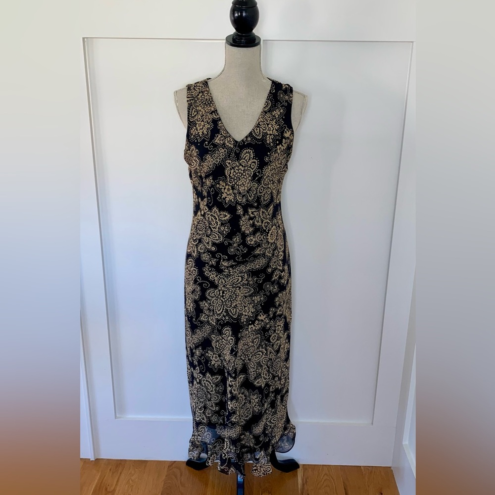 R & K Originals vintage 90’s sleeveless long dress